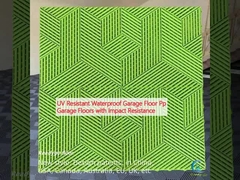 أرضية المرآب المقاومة للأشعة فوق البنفسجية المقاومة للماء أرضيات المرآب المقاومة للصدمات