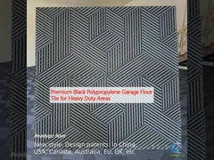 البلاط الأزرق البولي بروبيلين الممرات أرضية لأماكن العمل الثقيل