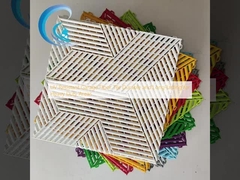 بلاط أرضية المرآب المقاوم للأشعة فوق البنفسجية متين وطويل الأمد للمناطق الثقيلة