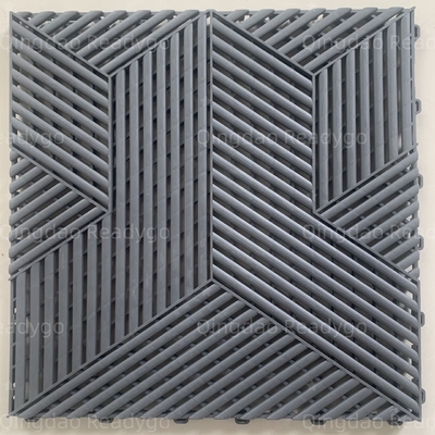 مصنع 40*40cm 3D أرضيات غراجية جديدة بلاستيك PP غراجية أرضية للورشة
