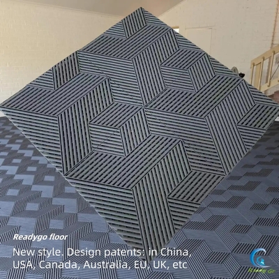 بلاط أرضية المرآب 3D PP لدرجات الحرارة القصوى