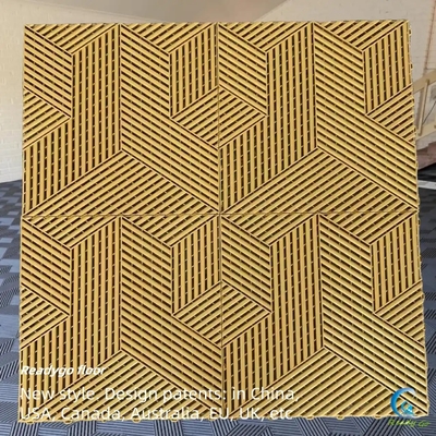 البلاط الخارجي للسيارات 40x40 البلاستيك الصلب للسيارات