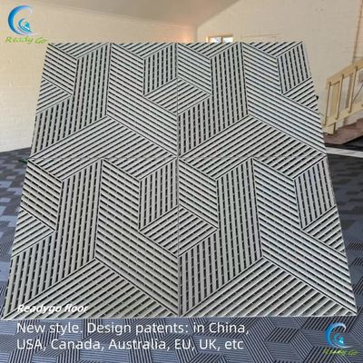 بلاط أرضية المرآب أرضيات معيارية متينة مناسبة للمرائب